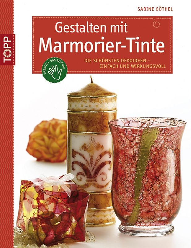 Gestalten mit Marmorier-Tinte