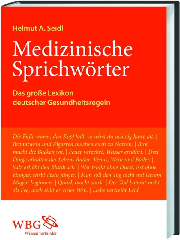 Medizinische Sprichwörter