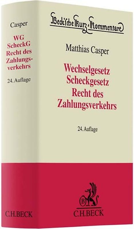 Wechselgesetz, Scheckgesetz, Recht des Zahlungsverkehrs