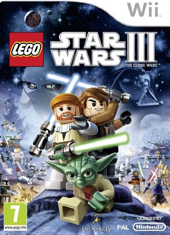 LEGO Star Wars III: The Clone Wars [Internationale Version] Nintendo Wii
