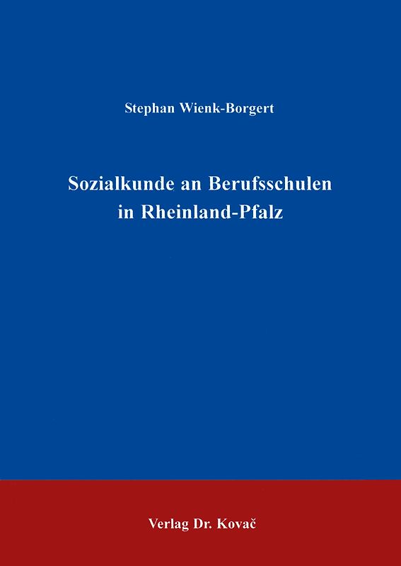 Sozialkunde an Berufschulen in Rheinland-Pfalz