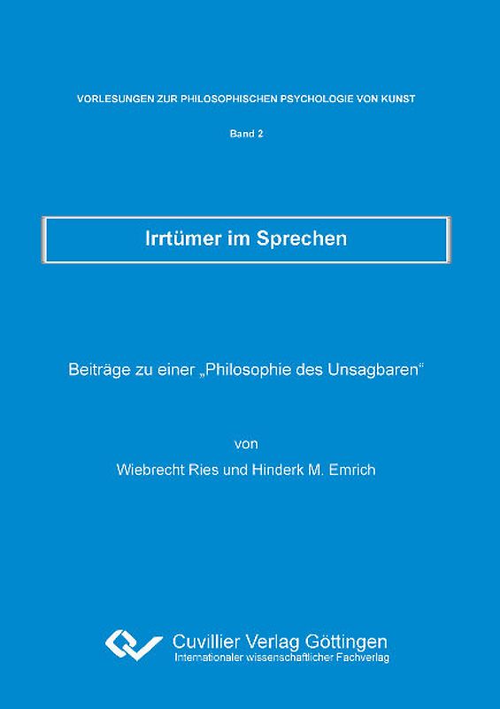 Irrtümer im Sprechen