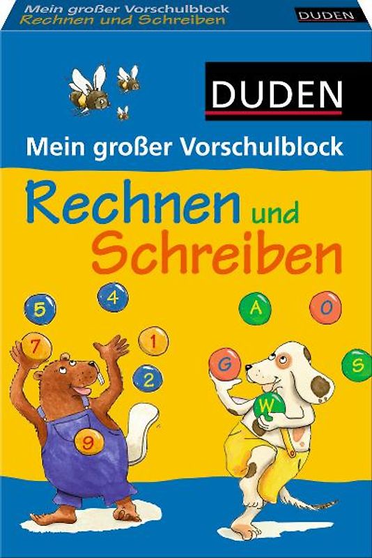Mein großer Vorschulblock - Rechnen und Schreiben