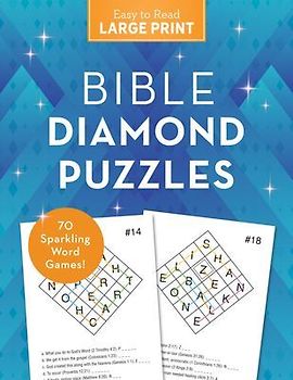 Bible Diamond Puzzles Large Print