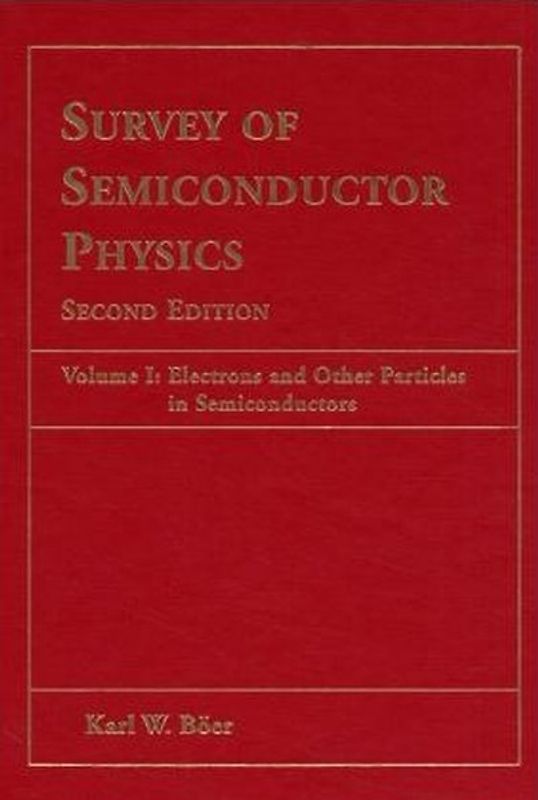 Survey of Semiconductor Physics