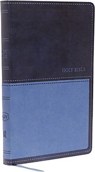 KJV, Value Thinline Bible, Leathersoft, Blue, Red Letter, Comfort Print: Holy Bible, King James Version