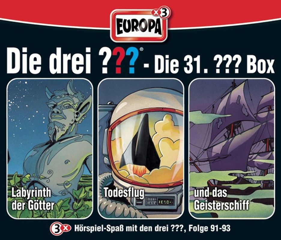 Die Drei ??? - 31/3er Box-Folgen 91-93