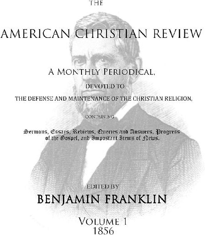 American Christian Review (Vol. 1, 1856)