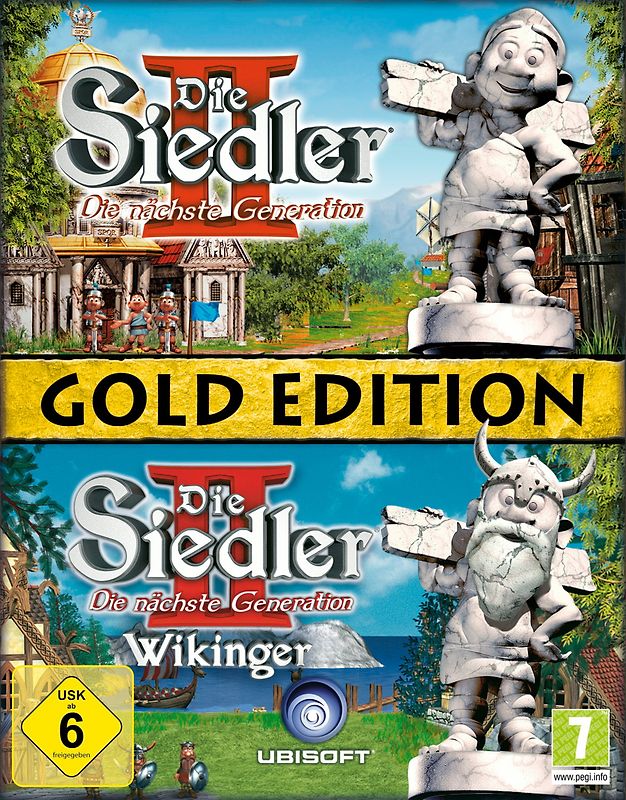 Siedler II - Nächste Generat. Gold PC Spiele
