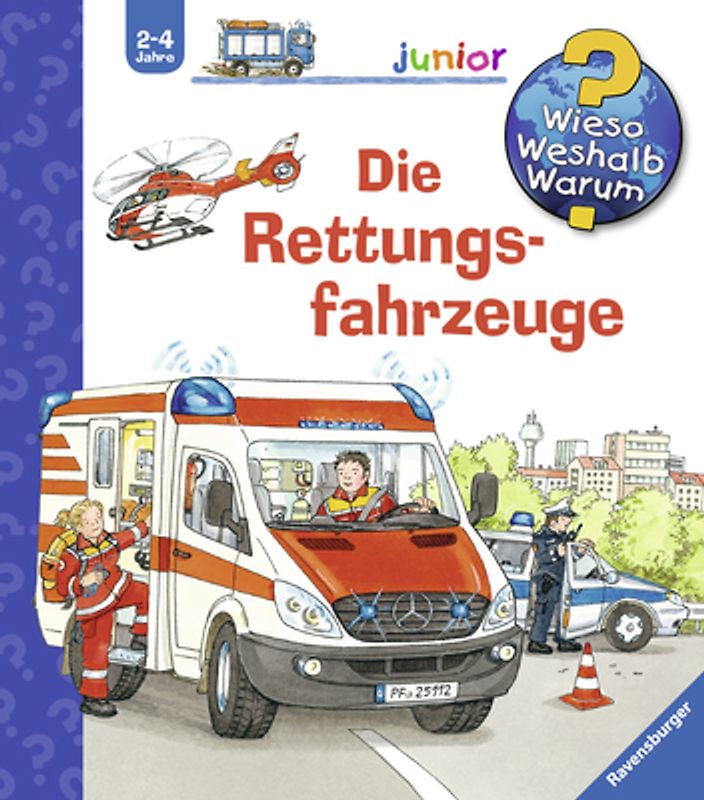 Wieso? Weshalb? Warum? junior, Band 23 - Die Rettungsfahrzeuge