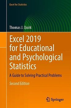 Excel 2019 for Educational and Psychological Statistics