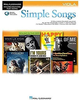 Simple Songs: Viola (Hal Leonard Instrumental Play-Along)