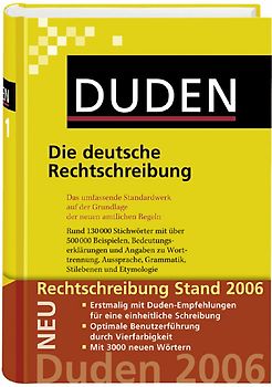 Die deutsche Rechtschreibung