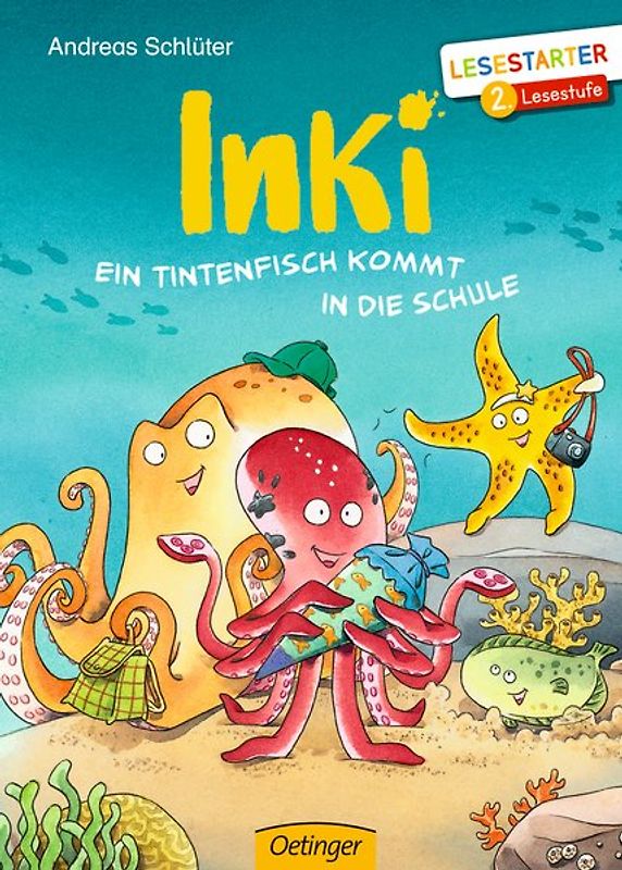Inki. Ein Tintenfisch kommt in die Schule