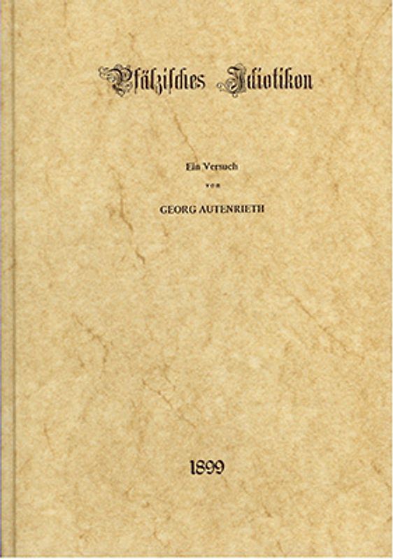 Pfälzisches Idiotikon