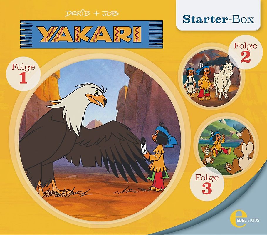 Yakari: Starter-Box 1 - Folge 1-3 [3 CDs]
