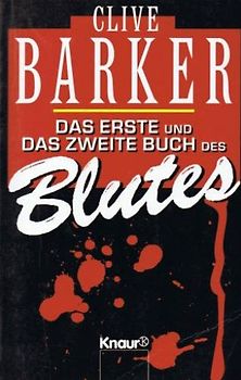 Das erste Buch des Blutes /Das zweite Buch des Blutes