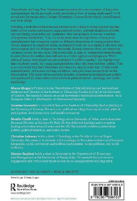 Young People and Long-Term Unemployment