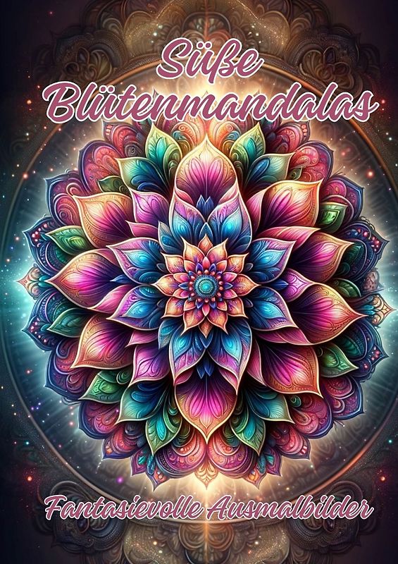 Süße Blütenmandalas