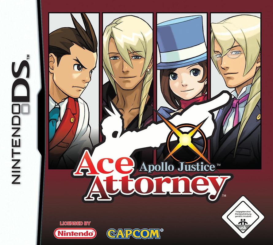 Apollo Justice Ace Attorney Nintendo DS