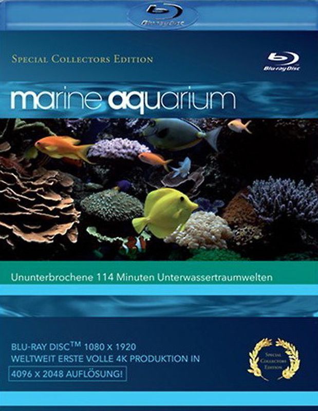 Marine Aquarium Blu-ray Disc