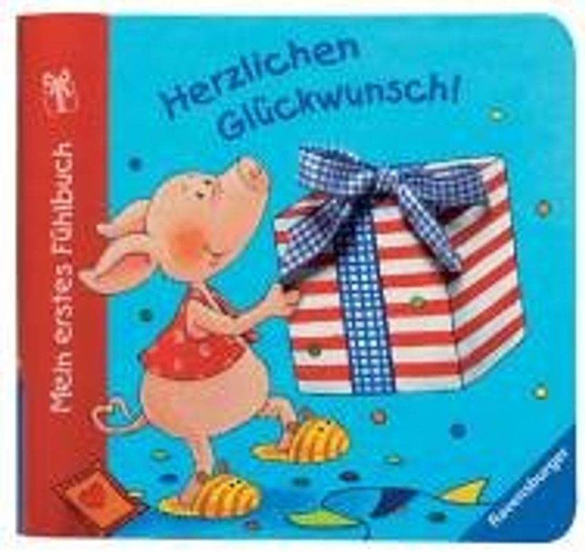 Mein erstes Fühlbuch: Herzlichen Glückwunsch!