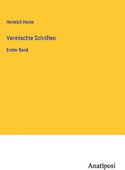 Vermischte Schriften: Erster Band