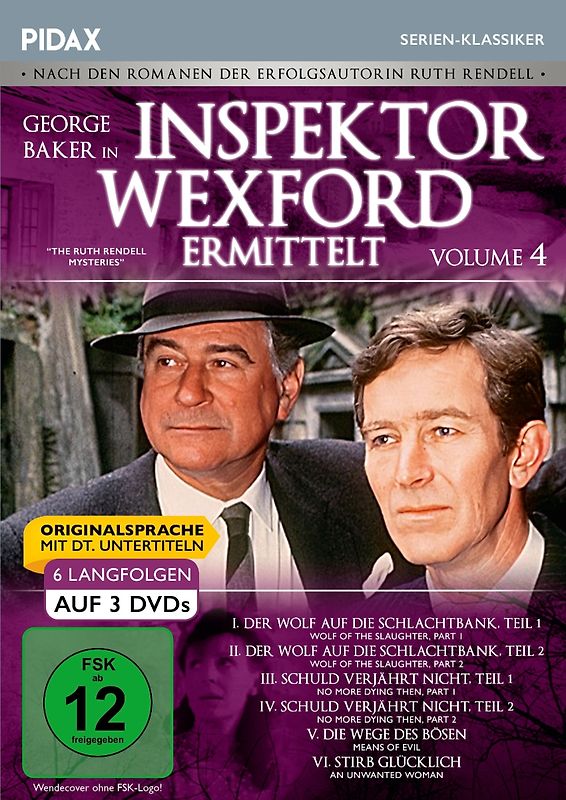 Inspektor Wexford ermittelt, Vol. 4 DVD