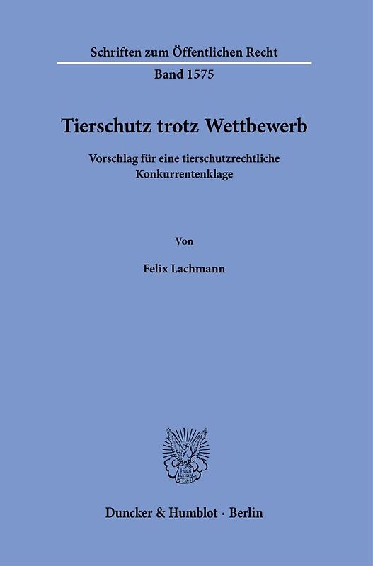 Tierschutz trotz Wettbewerb