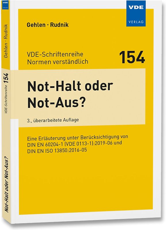 Not-Halt oder Not-Aus?