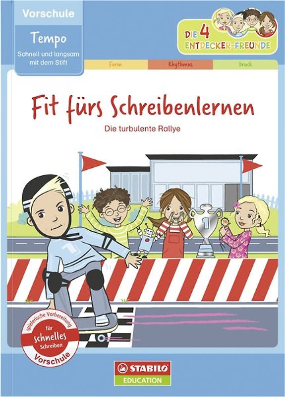 Fit fürs Schreibenlernen: schnell und langsam mit dem Stift (Vorschule)