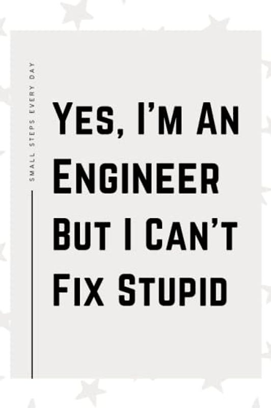 Engineer Gifts: Blank Lined Journal Notebook, an Appreciation Thank You and Funny Gift for Engineers