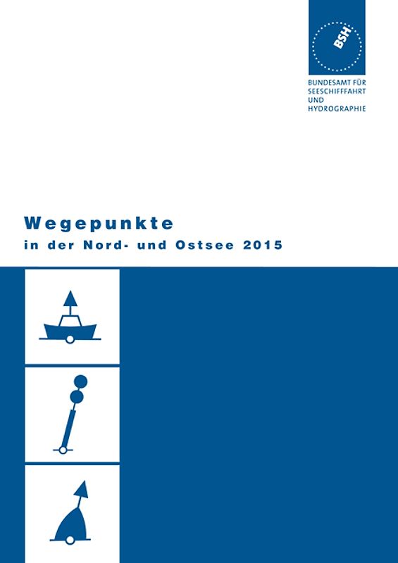 Wegepunkte in der Nord- und Ostsee 2015