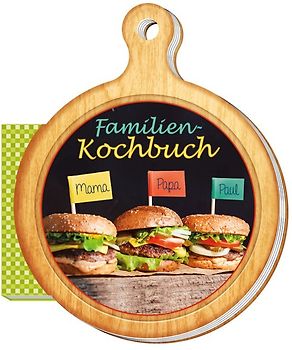 Rezeptbrettchen "Familien - Kochbuch"