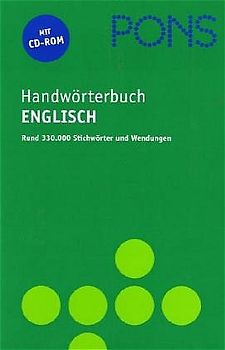 PONS Handwörterbuch Englisch mit CD-ROM