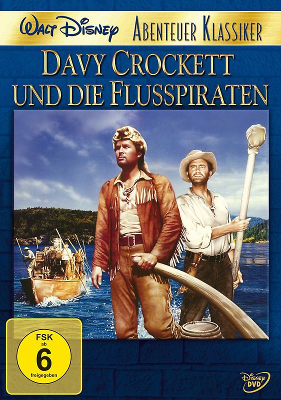 Walt Disney Abenteuer Klassiker: Davy Crockett und die Flusspiraten DVD