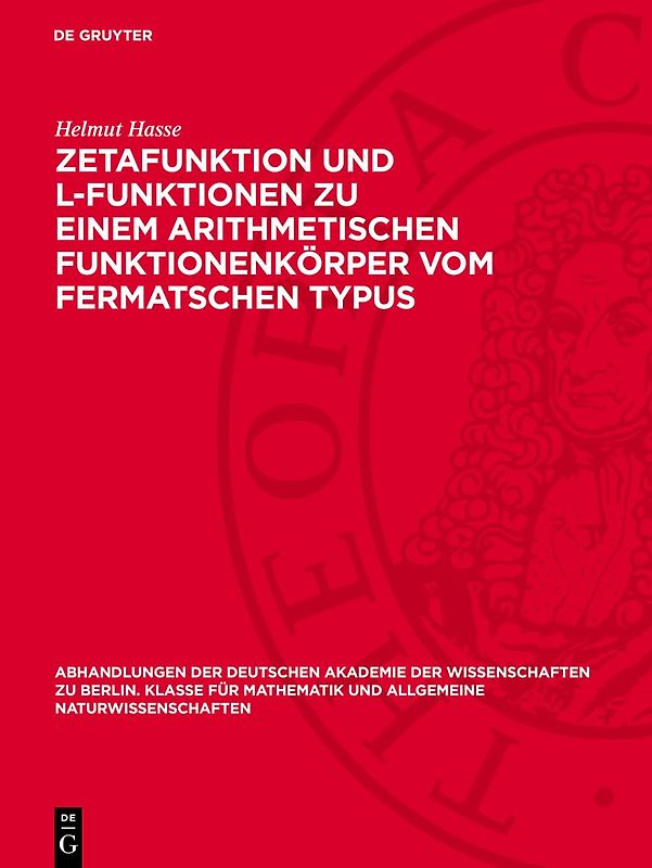 Zetafunktion und L-Funktionen zu einem arithmetischen Funktionenkörper vom Fermatschen Typus