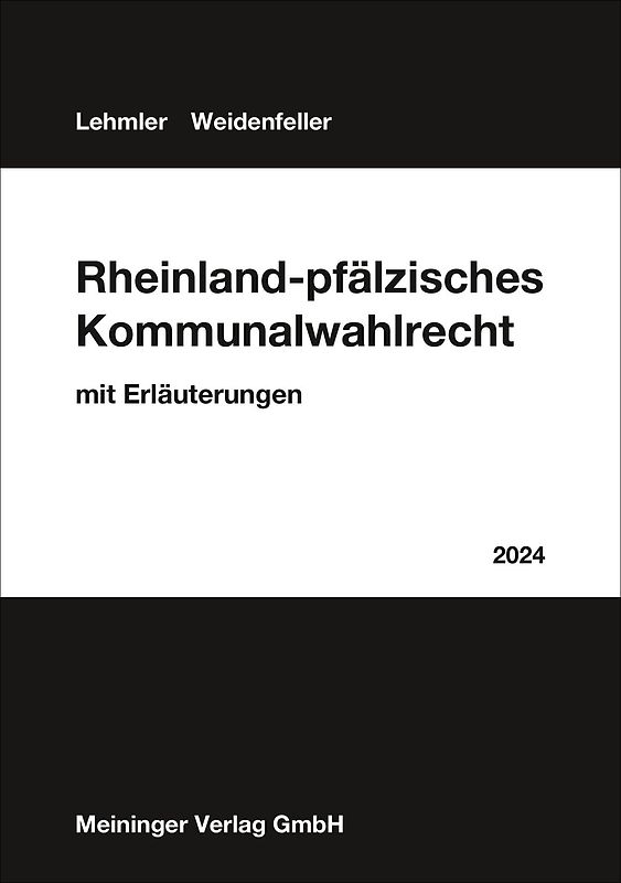 Rheinland-pfälzisches Kommunanlwahlrecht 2024