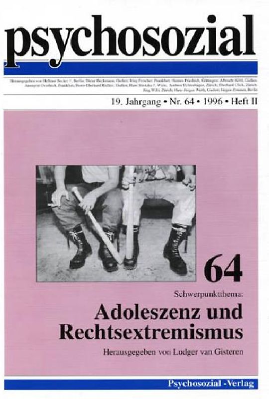 Adoleszenz und Rechtsextremismus