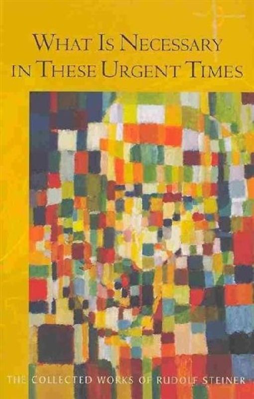 What is Necessary in These Urgent Times