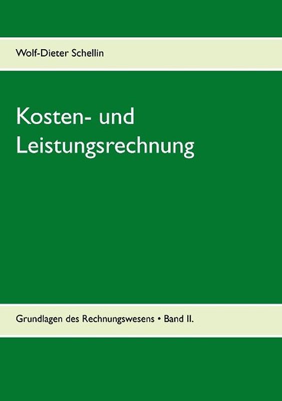 Kosten- und Leistungsrechnung