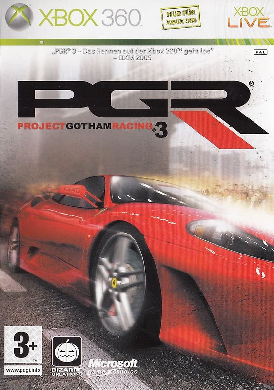 Project Gotham Racing 3 [CH Import] Xbox 360
