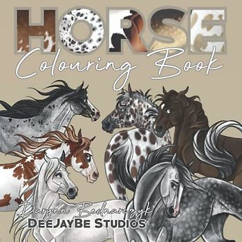Horse Colouring Book: For Adults, Kids & All Ages