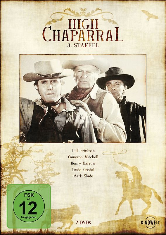 High Chaparral - 3. Staffel [7 DVDs] DVD
