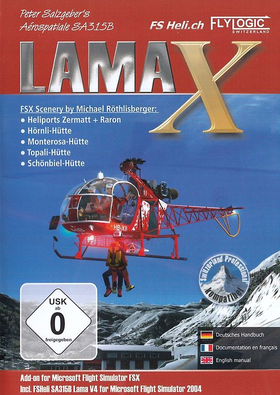 Microsoft Flight Simulator 2004/X: Lama X - Der Lastesel der Lüfte PC Spiele