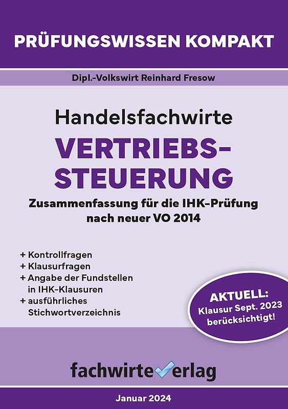 Handelsfachwirte: Vertriebssteuerung