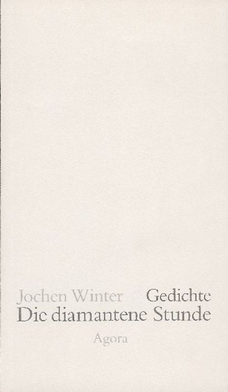 Die diamantene Stunde