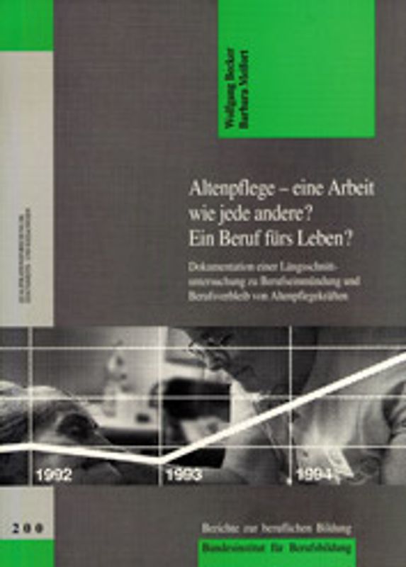 Altenpflege - eine Arbeit wie jede andere? Ein Beruf fürs Leben?