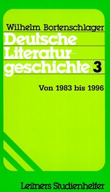 Deutsche Literaturgeschichte  1-4