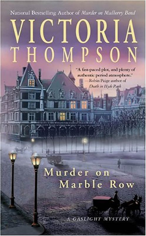 Murder on Marble Row (Gaslight Mystery) - Victoria Thompson